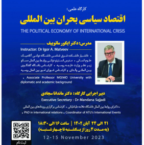 Workshop: Political Economy of the International Crisis
